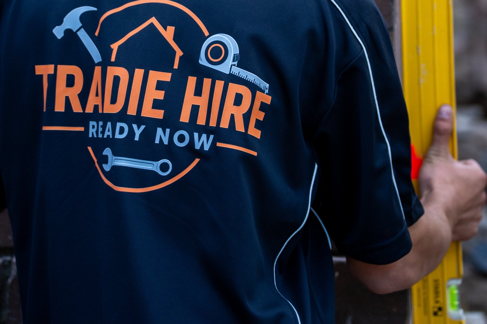 Ready Now tradie on a Sydney site