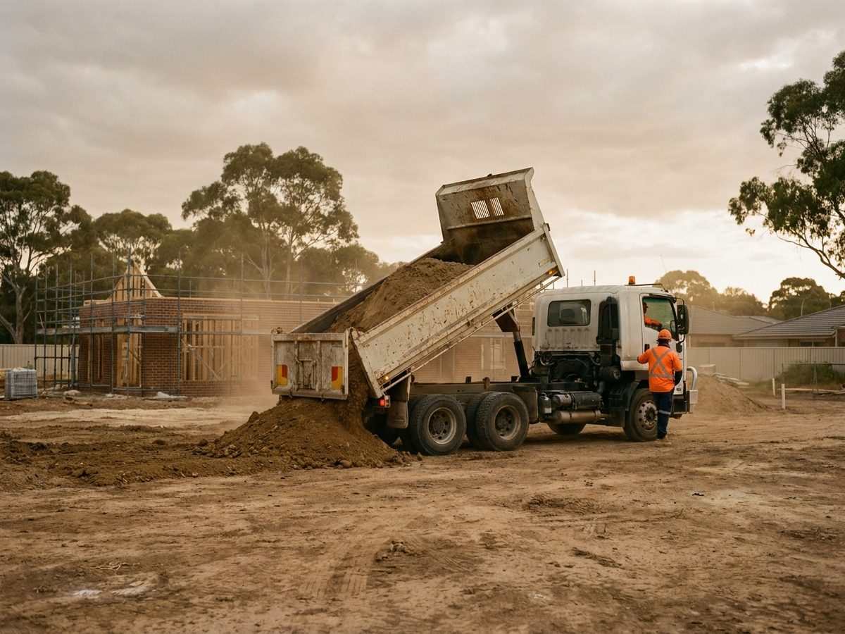 Tipper Truck & Operator — Ready Now Tradie Hire