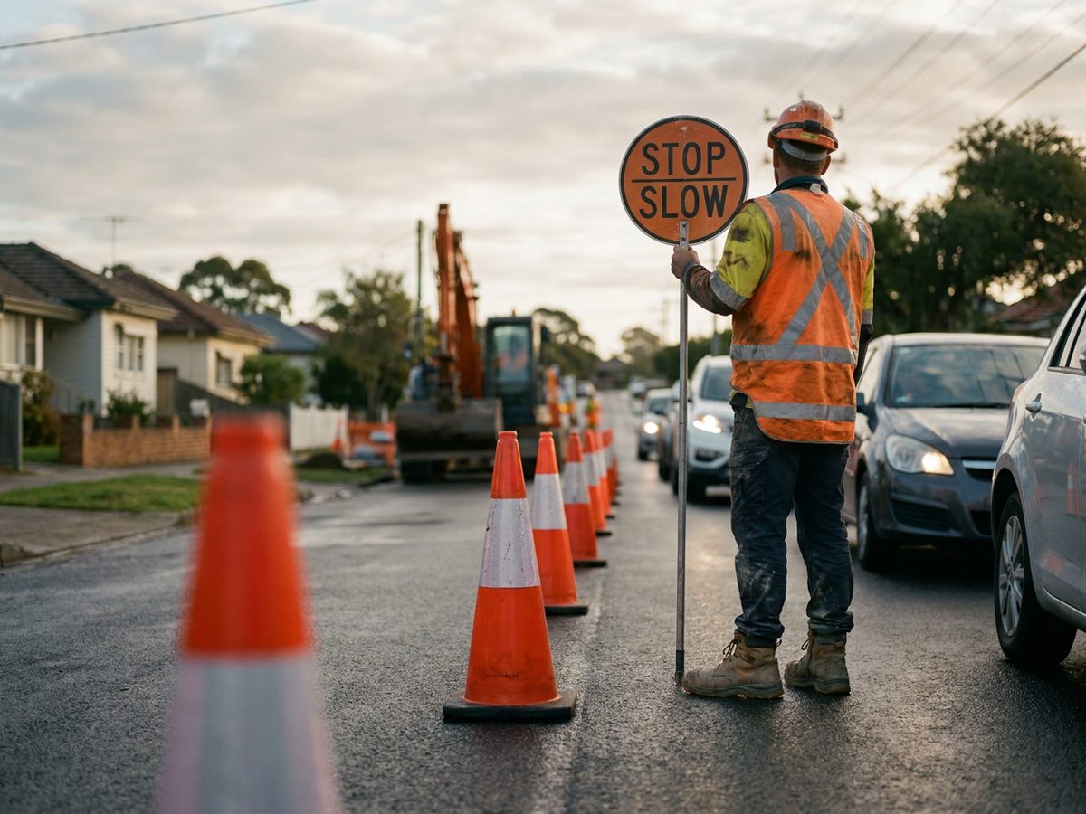 Traffic controller managing a site access point